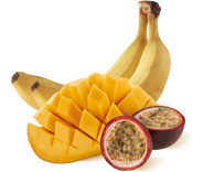 Sorbet Bora-Bora (mangue/citron/banane/passion) 1 litre