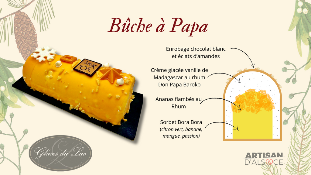 Bûche à Papa   6/8 personnes