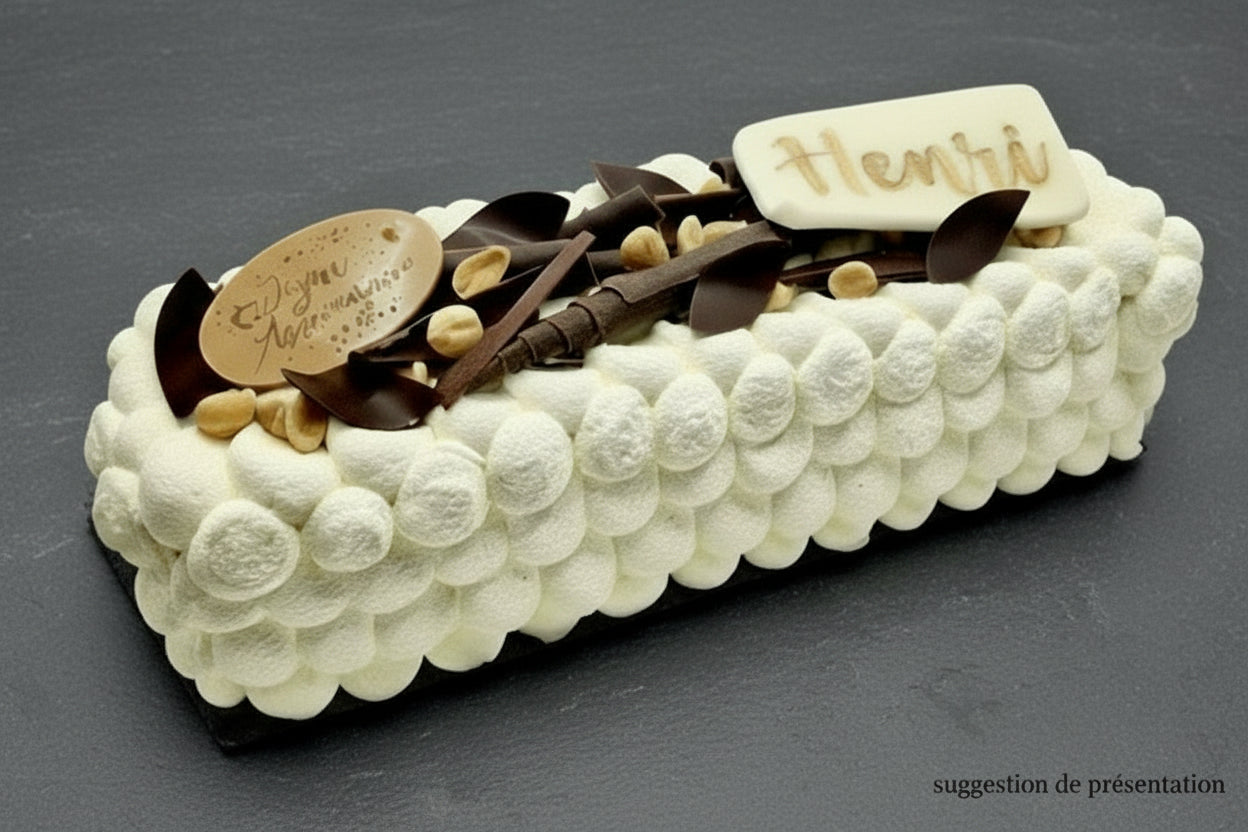 Vacherin glacé NOËL long 8/10 parts